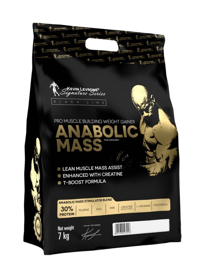 Anabolic Mass, Pro Muscle Building Weight Gainer, Banana Flavour, 7kg